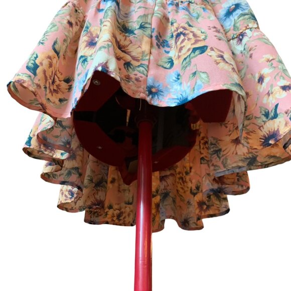 CHENAULT - Floral pink ruffle camisole - Picture 8 of 10